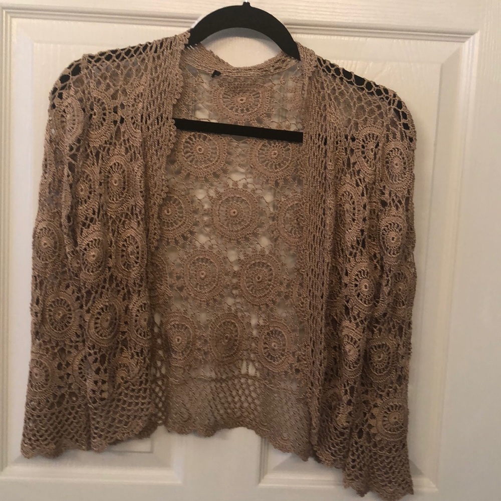 Crocheted jacket